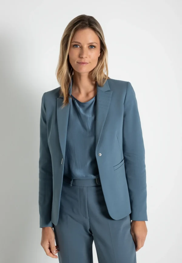 MORE & MORE Blazer, greyblue, Herbst-Kollektion