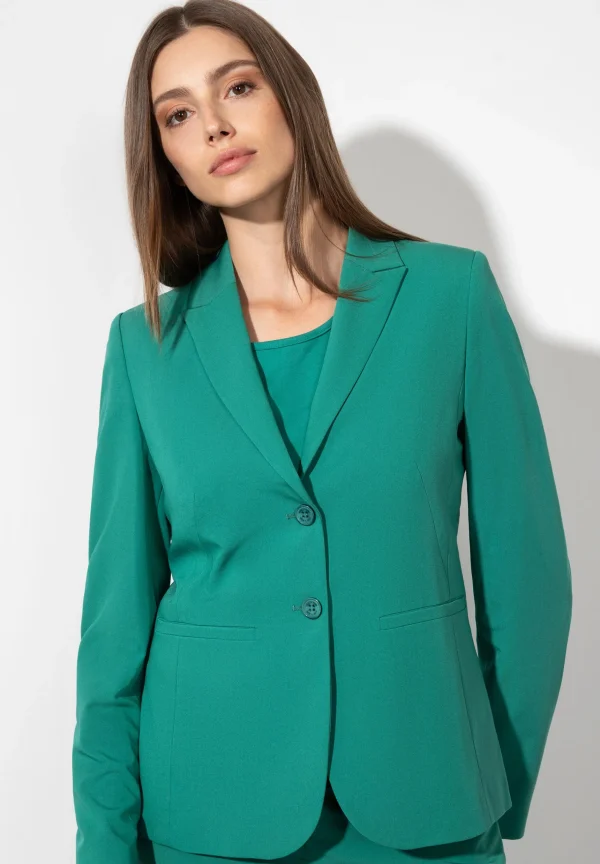 MORE & MORE Blazer, summergarden green, Sommer-Kollektion