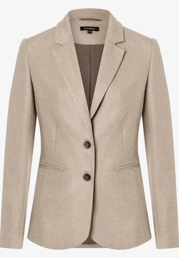 MORE & MORE Blazer, taupe, Herbst-Kollektion