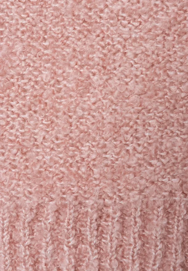 MORE & MORE Bouclé-Pullover, rose flush, Herbst-Kollektion