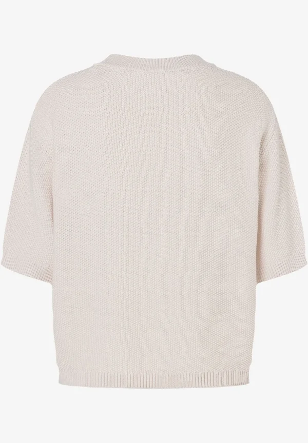 MORE & MORE Boxy Pullover, powder creme, Frühjahrs-Kollektion