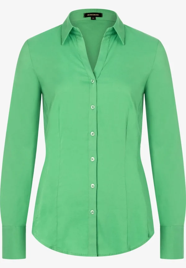 MORE & MORE Businessbluse BILLA, soft warm green, Frühjahrs-Kollektion