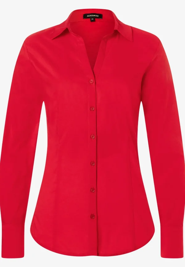 MORE & MORE Businessbluse BILLA, soft red, Frühjahrs-Kollektion