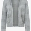 MORE & MORE Cardigan, fine grey, Frühjahrs-Kollektion