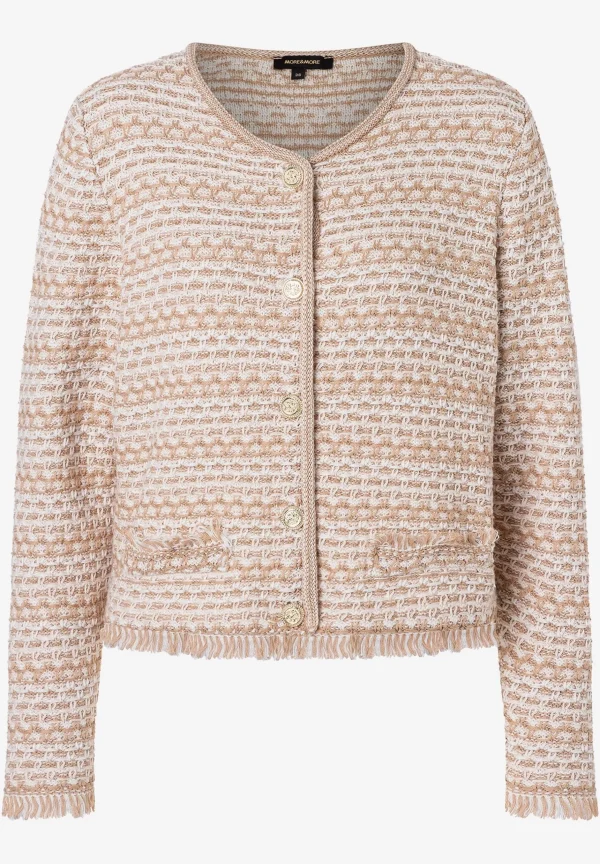 MORE & MORE Cardigan mit Struktur, Frühjahrs-Kollektion