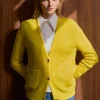 MORE & MORE Cardigan, winter lemon, Herbst-Kollektion