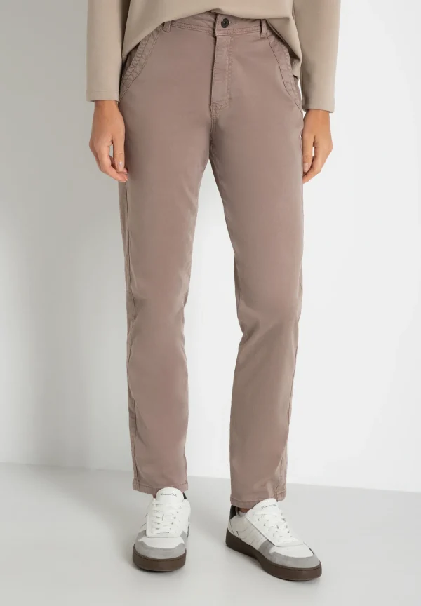 MORE & MORE Chino, taupe, Herbst-Kollektion