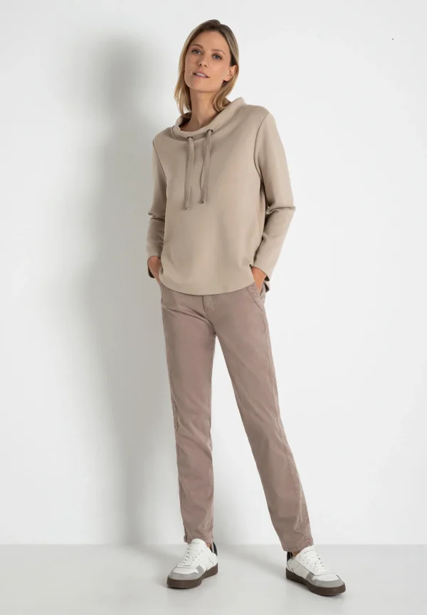 MORE & MORE Chino, taupe, Herbst-Kollektion