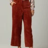 MORE & MORE Cord Culotte, rusty brown, Winter-Kollektion