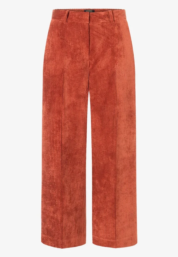 MORE & MORE Cord Culotte, rusty brown, Winter-Kollektion