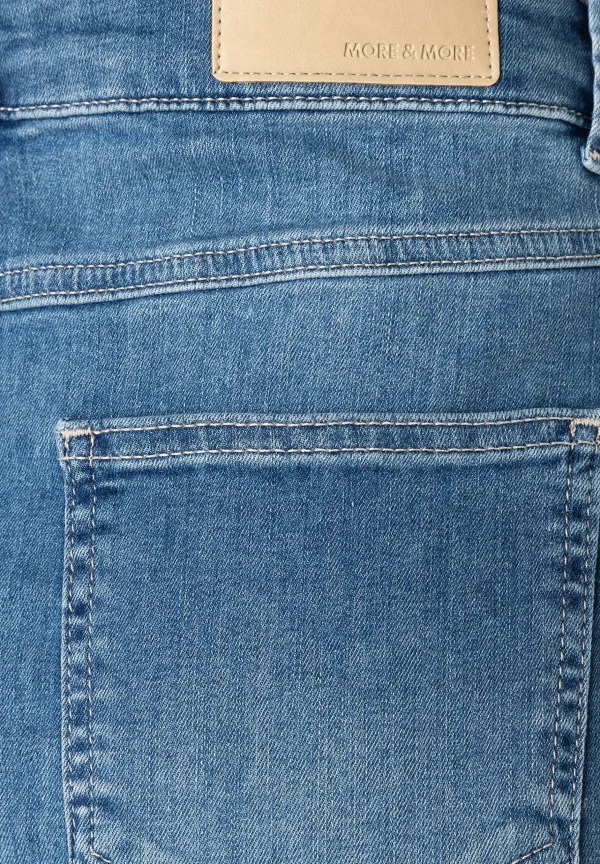 MORE & MORE Jeansrock, Five-Pocket