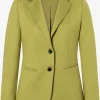 MORE & MORE Jerseyblazer, soft moss green