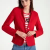 MORE & MORE Jerseyblazer, soft red, Frühjahrs-Kollektion