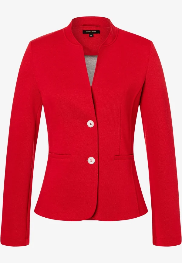 MORE & MORE Jerseyblazer, soft red, Frühjahrs-Kollektion