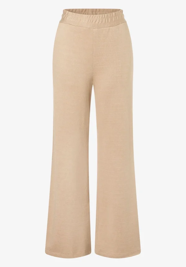 MORE & MORE Jerseyhose, beige, Herbst-Kollektion