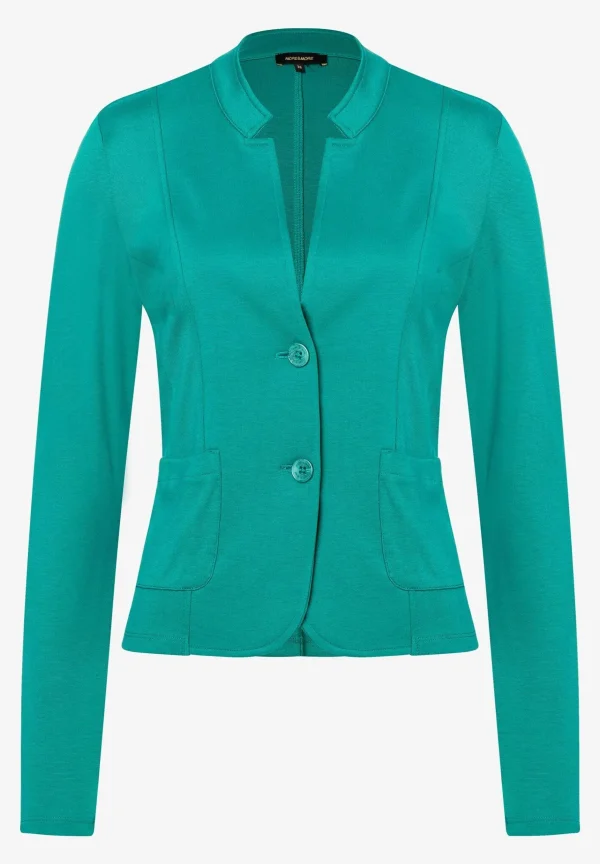 MORE & MORE Jerseyjacke, summergarden green, Sommer-Kollektion