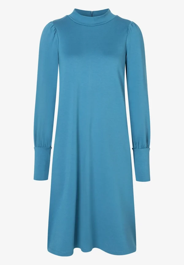 MORE & MORE Jerseykleid, greyblue, Herbst-Kollektion