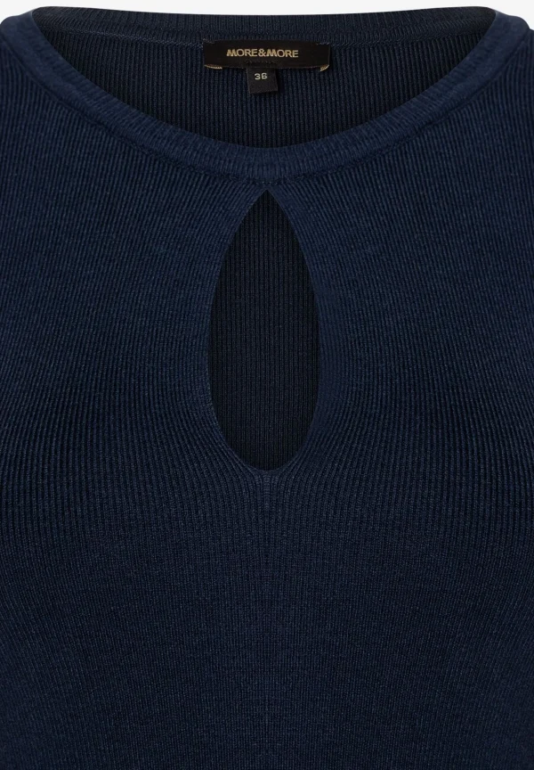 MORE & MORE Kurzarm-Pullover, , Frühjahrs-Kollektion
