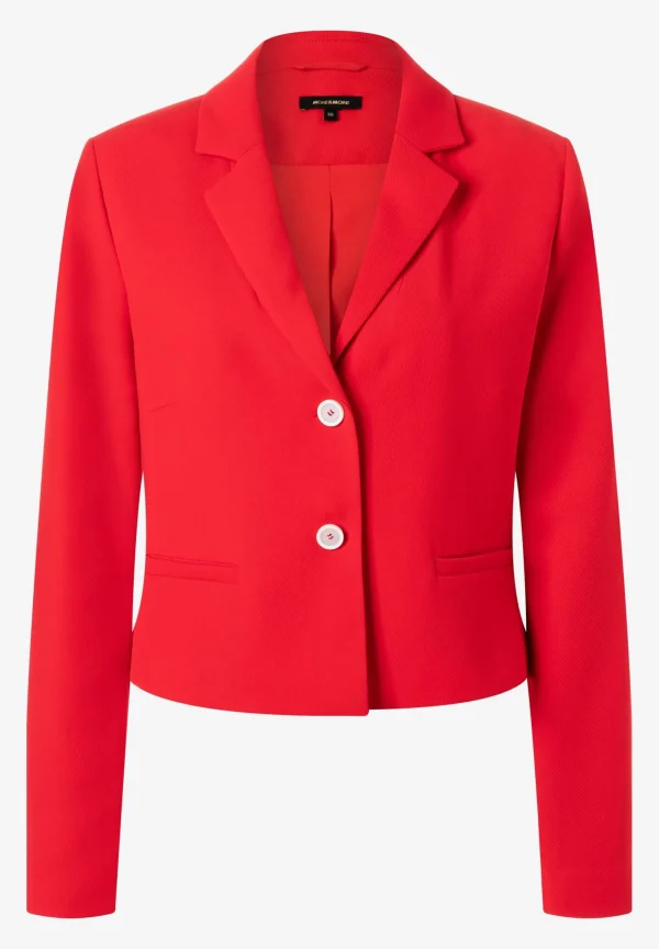 MORE & MORE kurzer Blazer, soft red, Frühjahrs-Kollektion