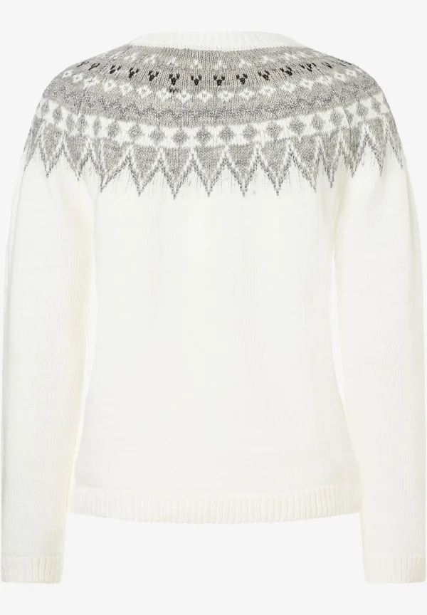 MORE & MORE Pullover, Norweger-Muster, Winter-Kollektion