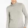 MORE & MORE Rollkragenpullover, melange, Herbst-Kollektion