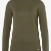 MORE & MORE Rollkragenpullover, olive, Herbst-Kollektion