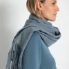 MORE & MORE Schal, greyblue melange, Herbst-Kollektion