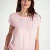 MORE & MORE Shirt mit Satinfront, sorbet rose, Frühjahrs-Kollektion