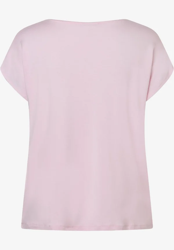 MORE & MORE Shirt mit Satinfront, sorbet rose, Frühjahrs-Kollektion