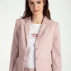 MORE & MORE Struktur-Blazer, sorbet rose, Frühjahrs-Kollektion