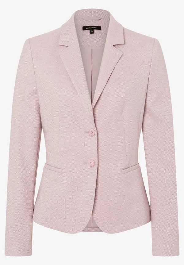 MORE & MORE Struktur-Blazer, sorbet rose, Frühjahrs-Kollektion