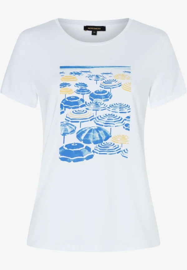 MORE & MORE T-Shirt mit Beach-Print, Frühjahrs-Kollektion