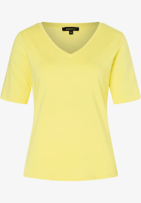 MORE & MORE T-Shirt, tender yellow, Frühjahrs-Kollektion