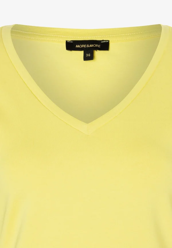 MORE & MORE T-Shirt, tender yellow, Frühjahrs-Kollektion