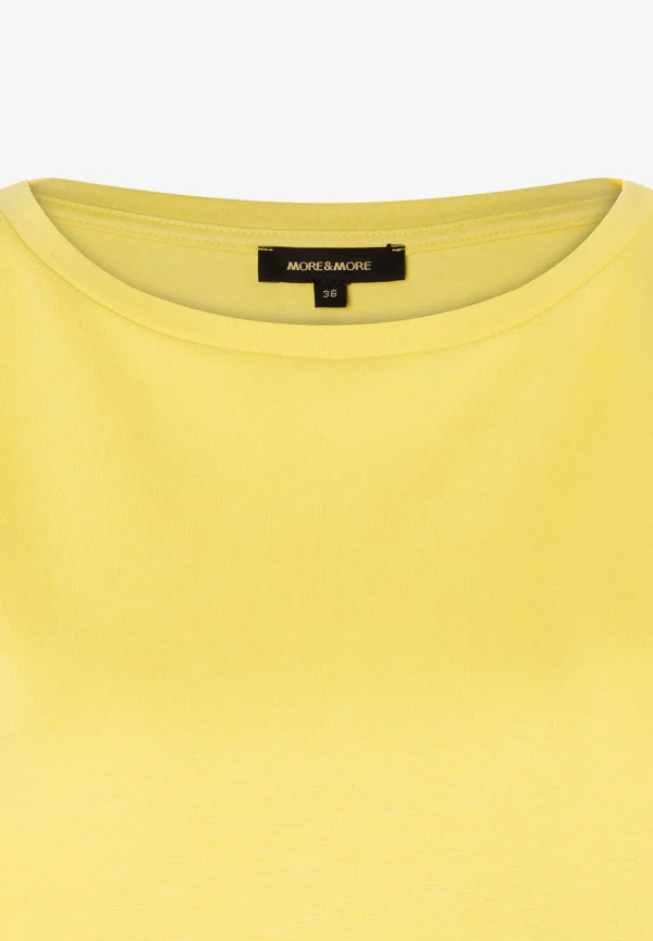 MORE & MORE T-Shirt, tender yellow, Frühjahrs-Kollektion