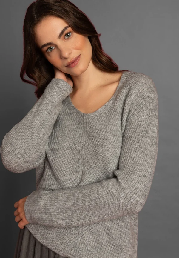 MORE & MORE V-Neck Pullover, , Herbst-Kollektion