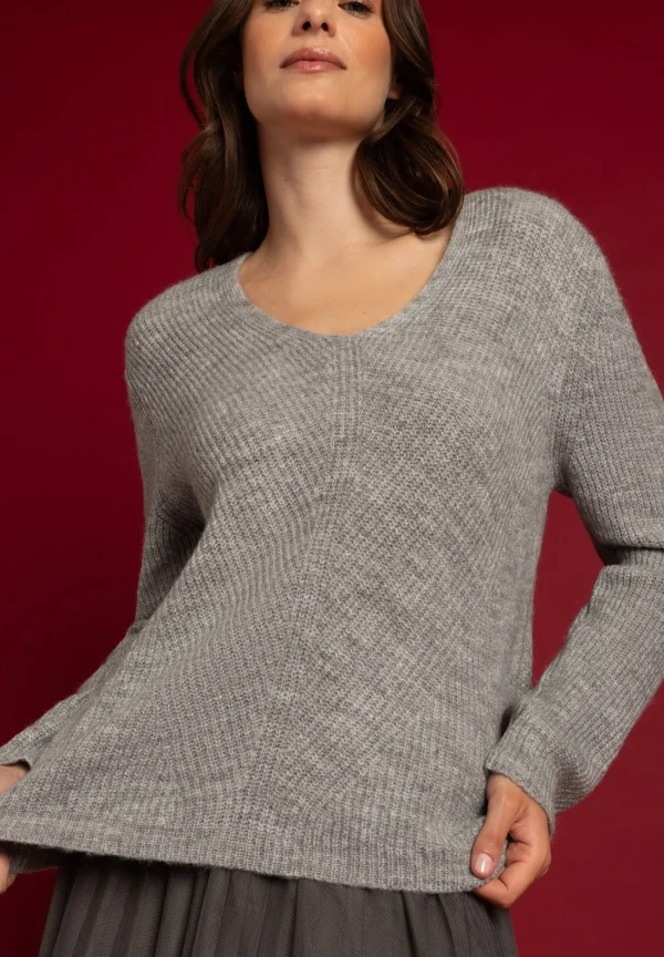 MORE & MORE V-Neck Pullover, , Herbst-Kollektion