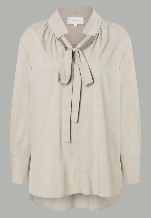 MORE & MORE weite Bluse mit Schluppe, , MORE