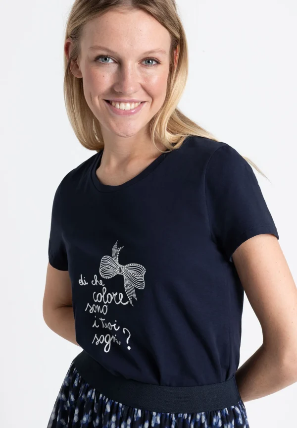 MORE & MORE Wording-Shirt, , Frühjahrs-Kollektion